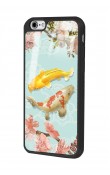 iPhone 6 - 6s Koi Balığı Tasarımlı Glossy Telefon Kılıfı