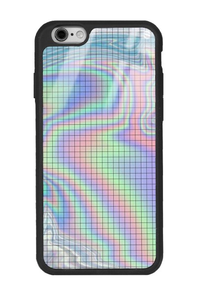 iPhone 6 - 6s Neon Dama Tasarımlı Glossy Telefon Kılıfı