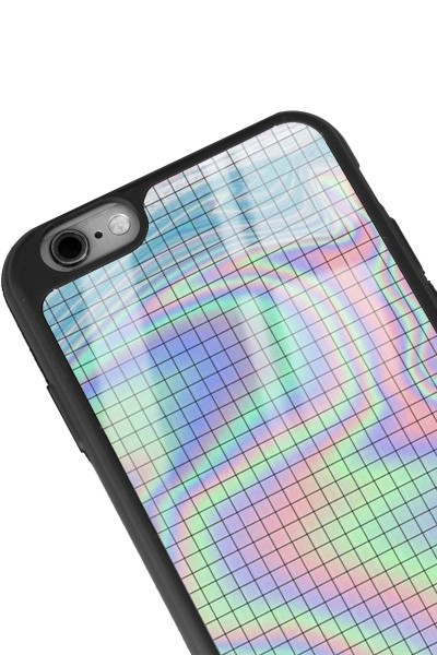 iPhone 6 - 6s Neon Dama Tasarımlı Glossy Telefon Kılıfı