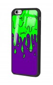 iPhone 6 - 6s Neon Damla Tasarımlı Glossy Telefon Kılıfı
