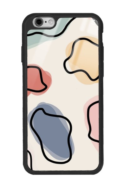 iPhone 6 - 6s Nude Milky Tasarımlı Glossy Telefon Kılıfı