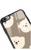 iPhone 6 - 6s Uyumlu Sweet Face Tasarımlı Glossy Telefon Kılıfı