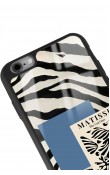 iPhone 6 - 6s Zebra Matısse Tasarımlı Glossy Telefon Kılıfı