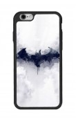 iPhone 6 Plus - 6s Plus Beyaz Batman Tasarımlı Glossy Telefon Kılıfı
