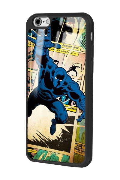 iPhone 6 Plus - 6s Plus Black Panther Kara Panter Tasarımlı Glossy Telefon Kılıfı