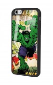 iPhone 6 Plus - 6s Plus Hulk Tasarımlı Glossy Telefon Kılıfı
