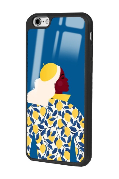 iPhone 6 Plus - 6s Plus Lemon Woman Tasarımlı Glossy Telefon Kılıfı