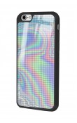 iPhone 6 Plus - 6s Plus Neon Dama Tasarımlı Glossy Telefon Kılıfı