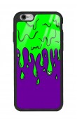 iPhone 6 Plus - 6s Plus Neon Damla Tasarımlı Glossy Telefon Kılıfı