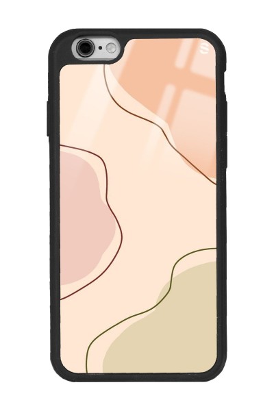 iPhone 6 Plus - 6s Plus Nude Colors Tasarımlı Glossy Telefon Kılıfı
