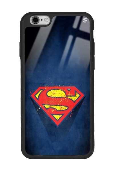 iPhone 6 Plus - 6s Plus Superman Tasarımlı Glossy Telefon Kılıfı