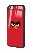 iPhone 6 Plus - 6s Plus Uyumlu Red Angry Birds Tasarımlı Glossy Telefon Kılıfı