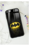 iPhone 6 Plus - 6s Plus Yellow Batman Tasarımlı Glossy Telefon Kılıfı