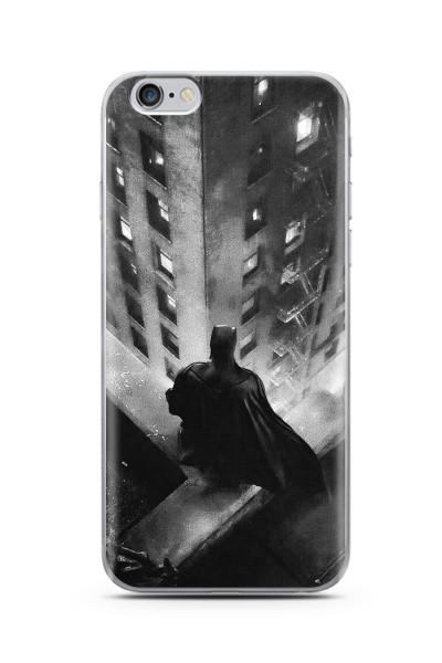 iPhone 6 Plus Batman Tasarım Süper Şeffaf Silikon Telefon Kılıfı