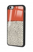 iPhone 6 Plus Uyumlu Siyah Vintage Art Tasarımlı Glossy Telefon Kılıfı