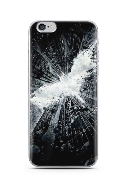 Iphone 6s Plus Gökdelen Tasarım Süper Şeffaf Silikon Telefon Kılıfı