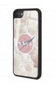 iPhone 7 - 8 - Se Cloud Nasa Tasarımlı Glossy Telefon Kılıfı