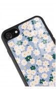 iPhone 7 - 8 - Se Daisy Pattern Tasarımlı Glossy Telefon Kılıfı