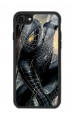 iPhone 7 - 8 - Se Dark Spider Tasarımlı Glossy Telefon Kılıfı
