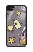 iPhone 7 - 8 - Se Doodle Jump Tasarımlı Glossy Telefon Kılıfı