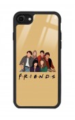 iPhone 7 - 8 - Se Friends Tasarımlı Glossy Telefon Kılıfı
