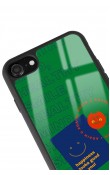 iPhone 7 - 8 - Se Happy Green Tasarımlı Glossy Telefon Kılıfı