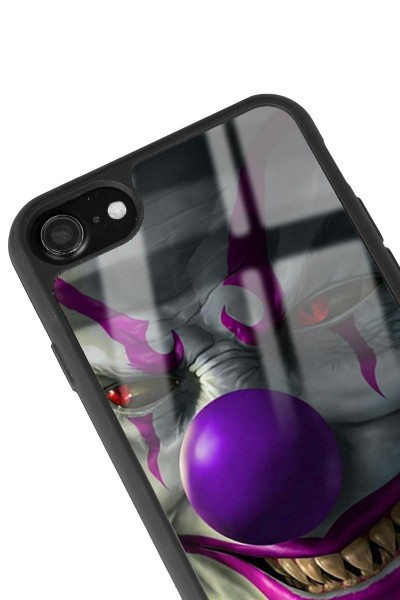 iPhone 7 - 8 - Se Joker Tasarımlı Glossy Telefon Kılıfı