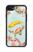 iPhone 7 - 8 - Se Koi Balığı Tasarımlı Glossy Telefon Kılıfı