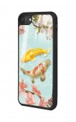 iPhone 7 - 8 - Se Koi Balığı Tasarımlı Glossy Telefon Kılıfı