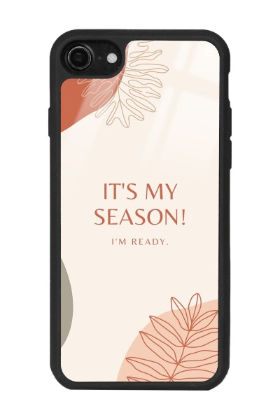 iPhone 7 - 8 - Se My Season Tasarımlı Glossy Telefon Kılıfı