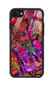 iPhone 7 - 8 - Se Neon Island Tasarımlı Glossy Telefon Kılıfı