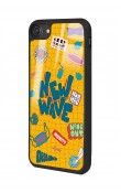 iPhone 7 - 8 - Se New Wave Tasarımlı Glossy Telefon Kılıfı