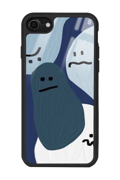 iPhone 7 - 8 - Se Non-mask Tasarımlı Glossy Telefon Kılıfı