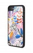 iPhone 7 - 8 - Se Nude Leaf Tasarımlı Glossy Telefon Kılıfı