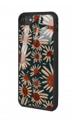 iPhone 7 - 8 - Se Retro Daisy Tasarımlı Glossy Telefon Kılıfı