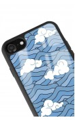 iPhone 7 - 8 - Se Sea Cloud Tasarımlı Glossy Telefon Kılıfı