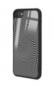 iPhone 7 - 8 - Se Triptrance Wave Tasarımlı Glossy Telefon Kılıfı