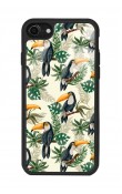 iPhone 7 - 8 - Se Tukan Kuşu Tasarımlı Glossy Telefon Kılıfı