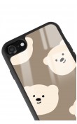 iPhone 7 - 8 - Se Uyumlu Sweet Face Tasarımlı Glossy Telefon Kılıfı