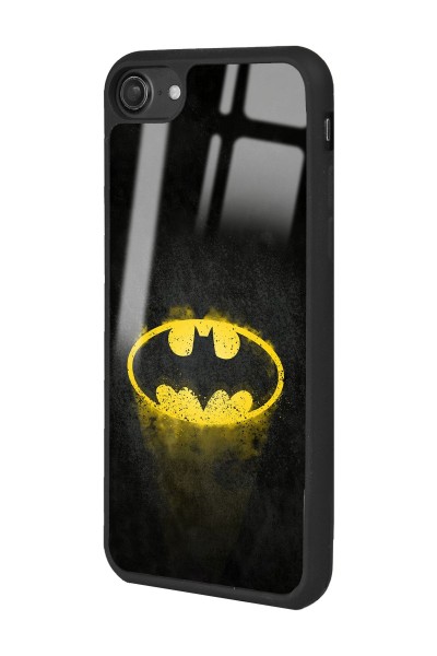 iPhone 7 - 8 Yellow Batman Tasarımlı Glossy Telefon Kılıfı