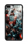 iPhone 7 Plus - 8 Plus Avengers Ultron Tasarımlı Glossy Telefon Kılıfı