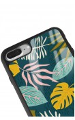 iPhone 7 Plus - 8 Plus Color Leaf Tasarımlı Glossy Telefon Kılıfı
