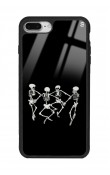iPhone 7 Plus - 8 Plus Dancer Skeleton Tasarımlı Glossy Telefon Kılıfı