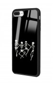 iPhone 7 Plus - 8 Plus Dancer Skeleton Tasarımlı Glossy Telefon Kılıfı