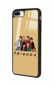 iPhone 7 Plus - 8 Plus Friends Tasarımlı Glossy Telefon Kılıfı