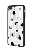 iPhone 7 Plus - 8 Plus Girl Can Tasarımlı Glossy Telefon Kılıfı