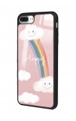 iPhone 7 Plus - 8 Plus Happy Cloude Tasarımlı Glossy Telefon Kılıfı