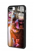 iPhone 7 Plus - 8 Plus Iron Man Tasarımlı Glossy Telefon Kılıfı