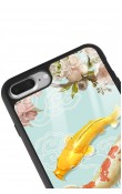 iPhone 7 Plus - 8 Plus Koi Balığı Tasarımlı Glossy Telefon Kılıfı