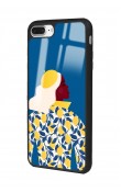 iPhone 7 Plus - 8 Plus Lemon Woman Tasarımlı Glossy Telefon Kılıfı